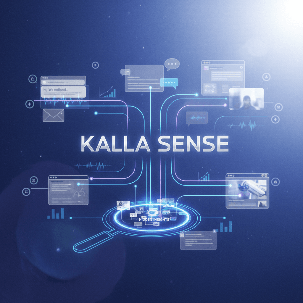 KALLA SENSE - multimodaalinen tekoäly analysoi yritysdataa ja paljastaa piilotetut oivallukset ja trendit
